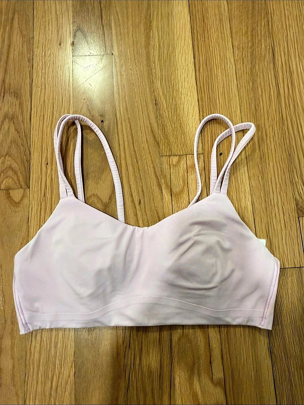 lululemon Free to Be Wild Bra Pink Sports Bra Size 4